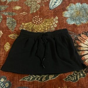 PINK Victoria's Secret Black Mini Skirt